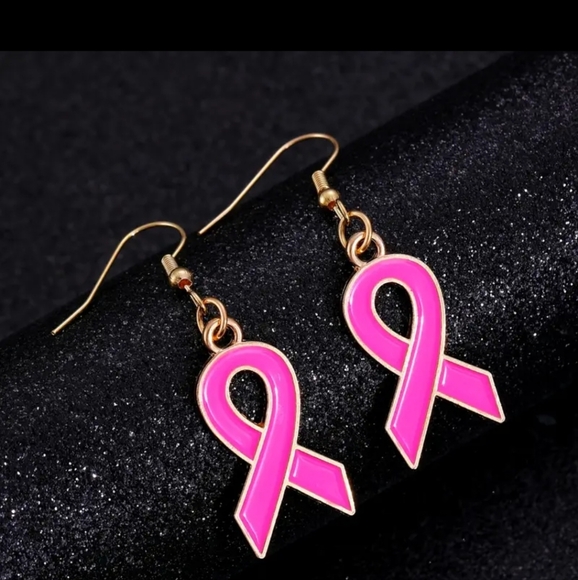 New Breast Cancer earrings - Picture 2 of 2